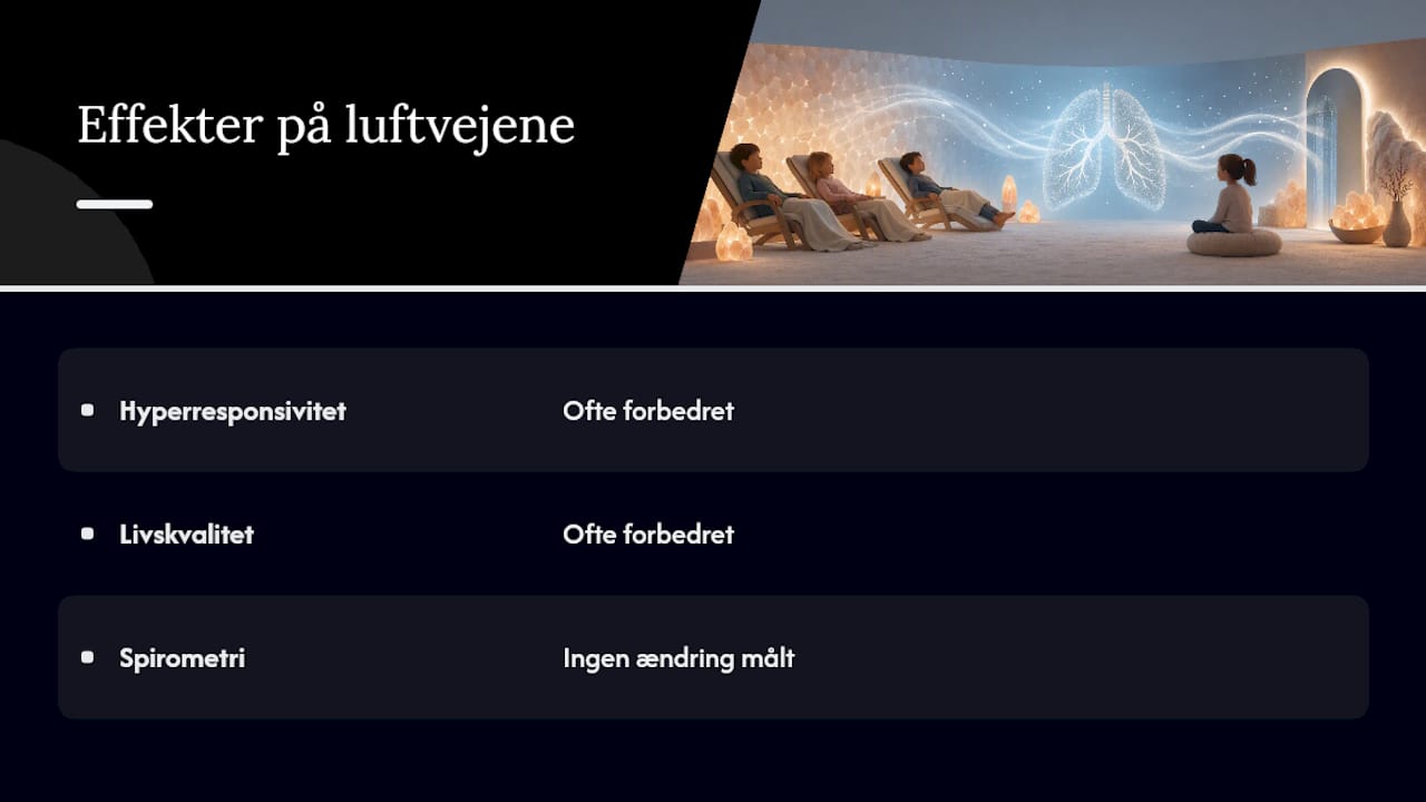 Hvordan virker saltterapi på luftvejene? — overview diagram