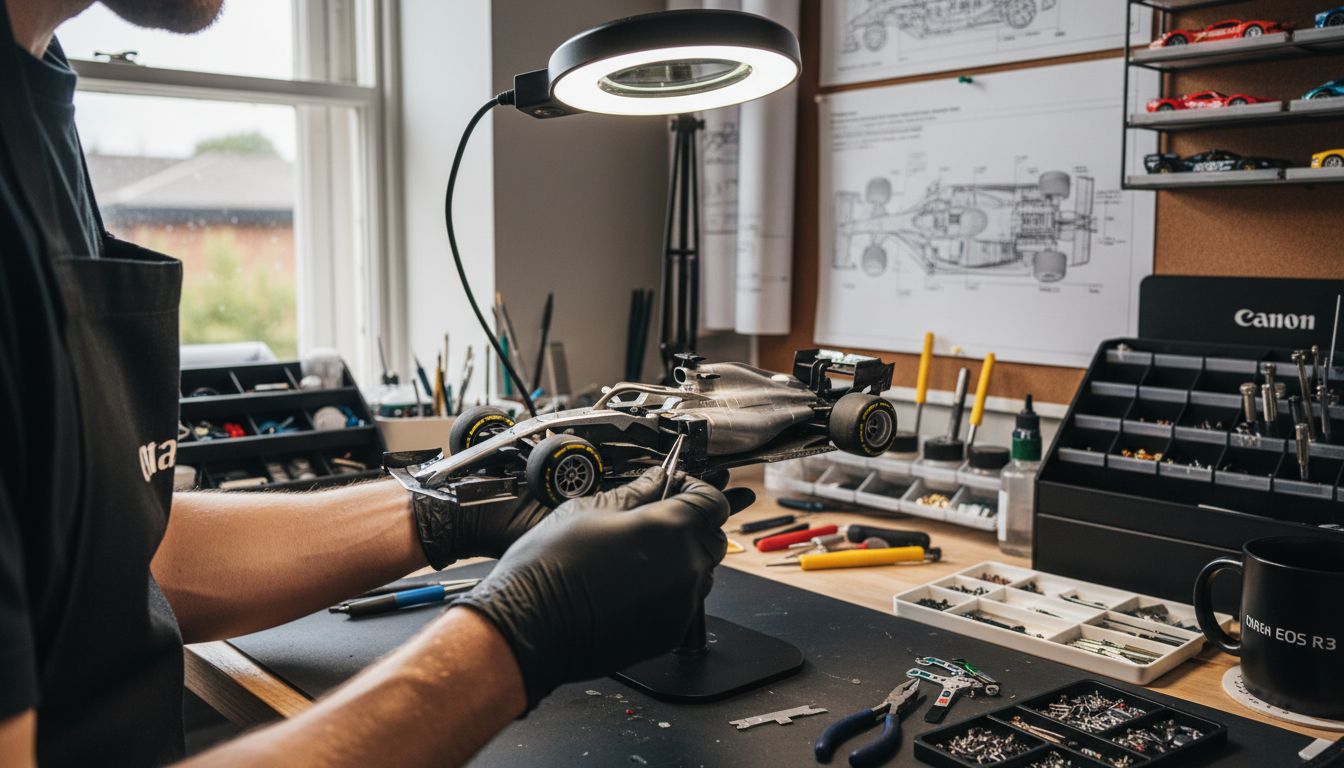 Atelier de modèles F1