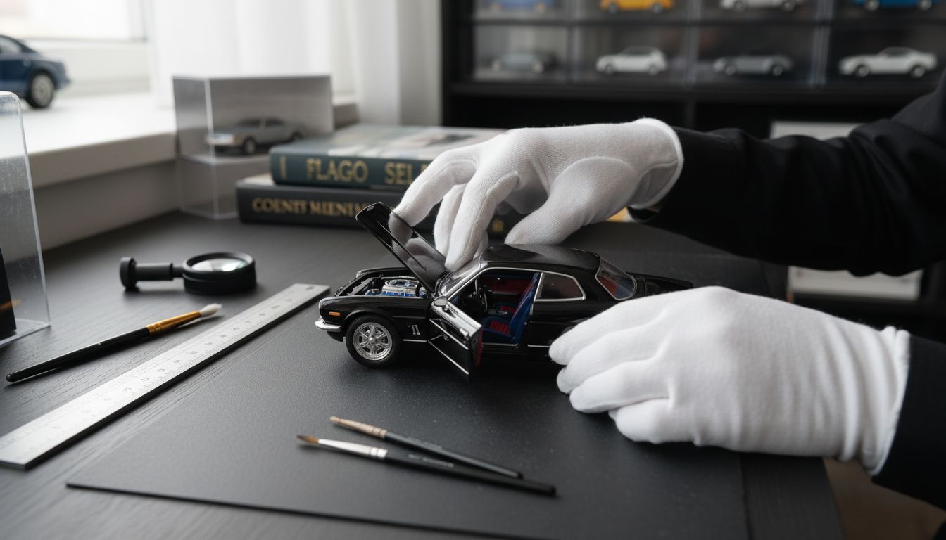 die-cast model details