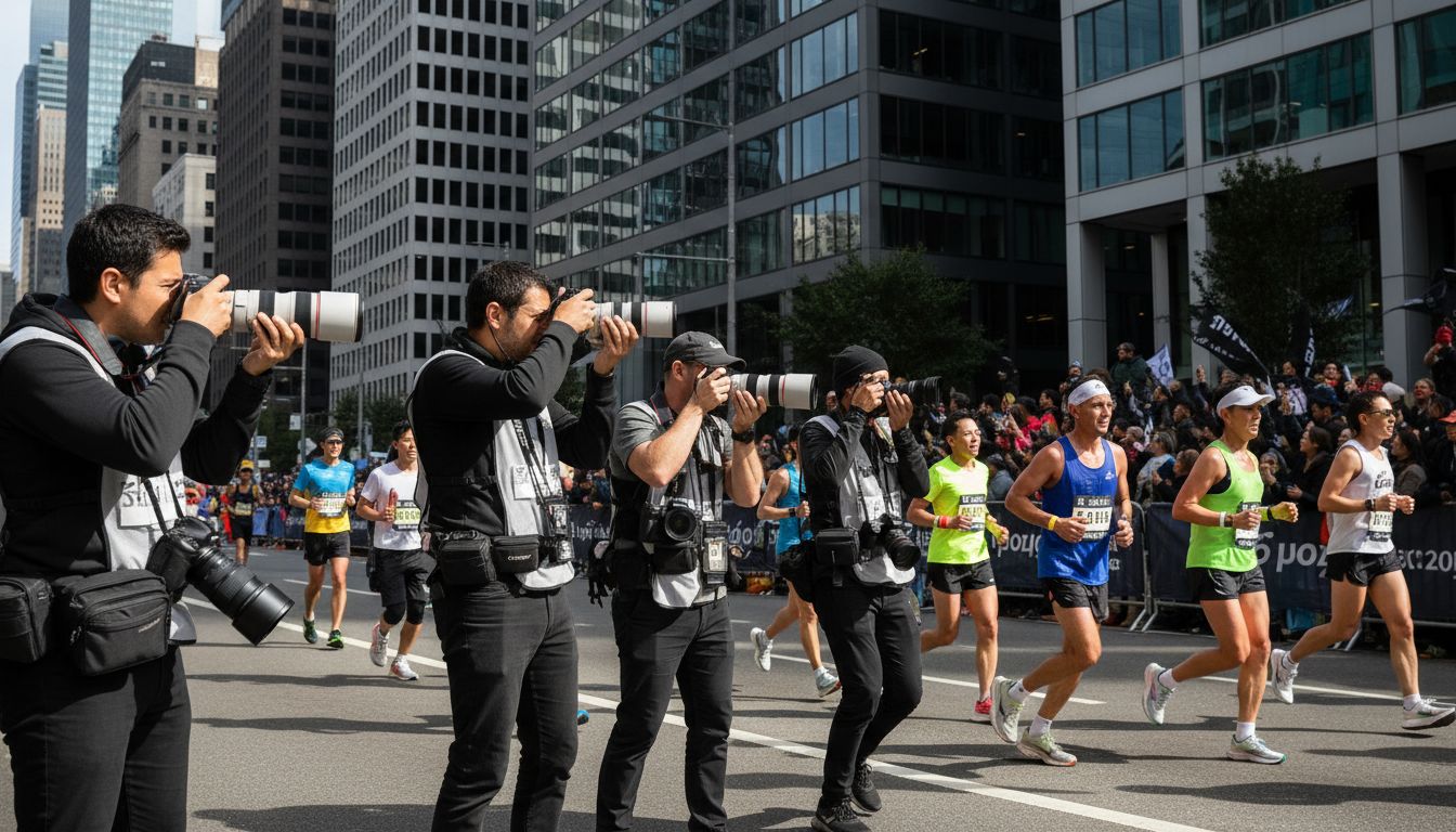 fotograf&iacute;a marat&oacute;n urbana