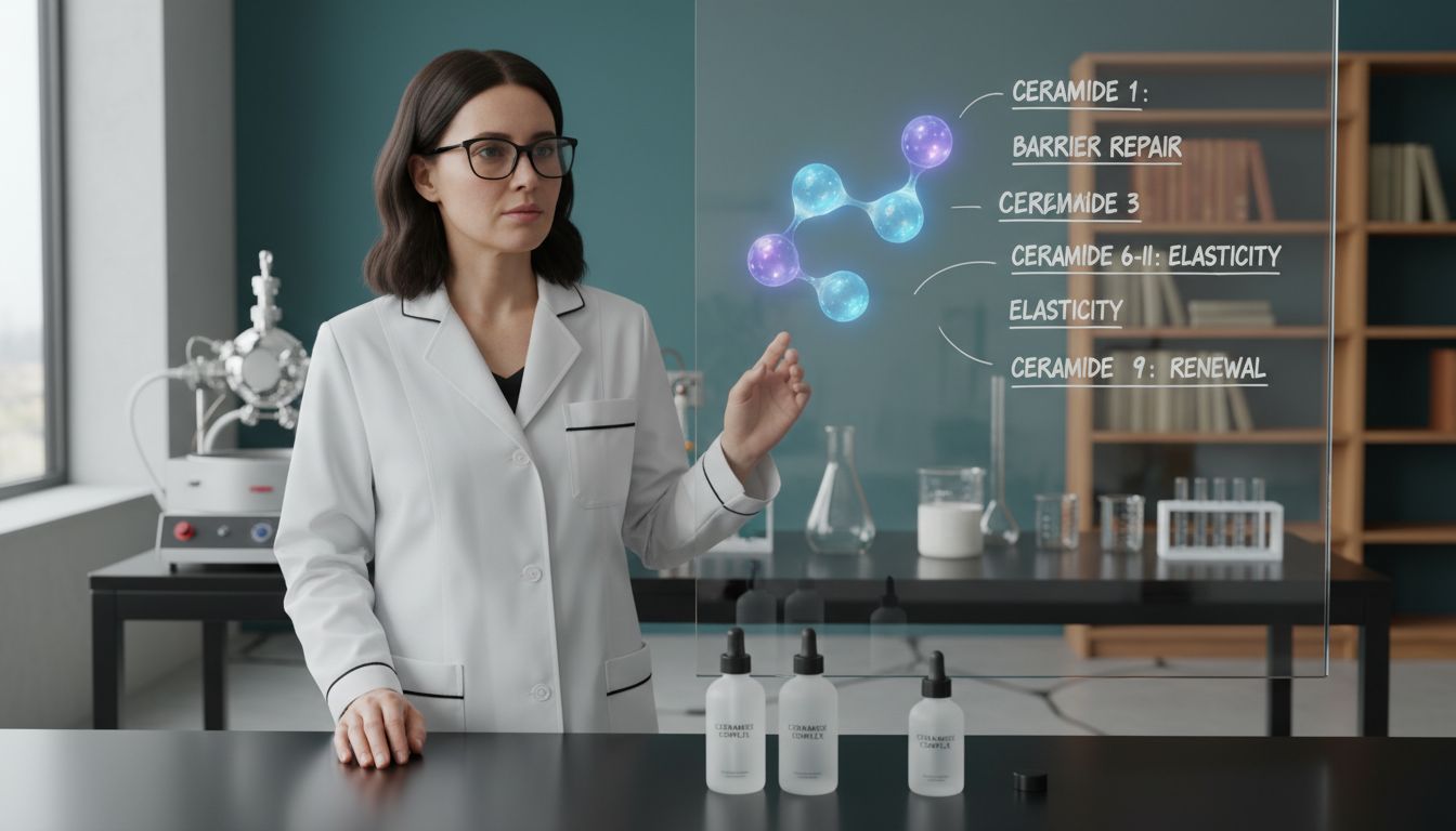 skincare ceramide laboratory