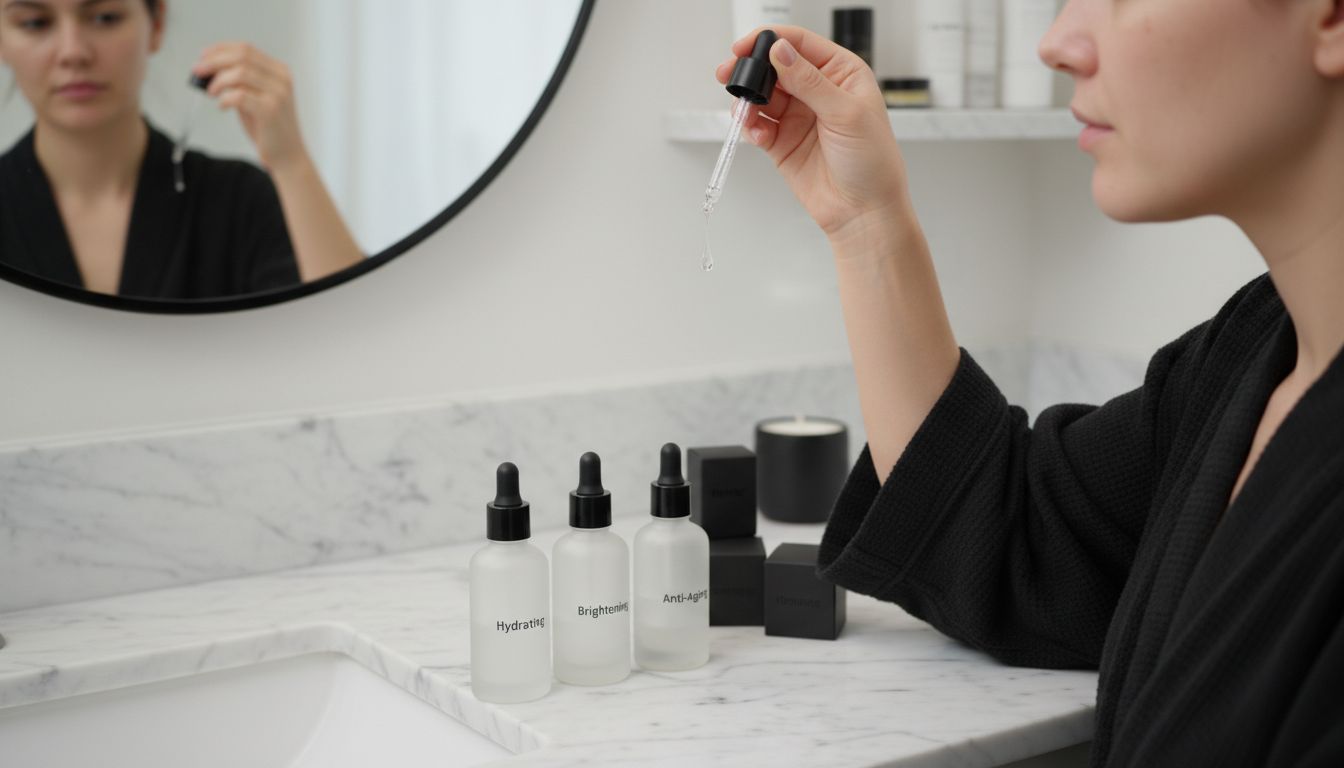 real application serum application