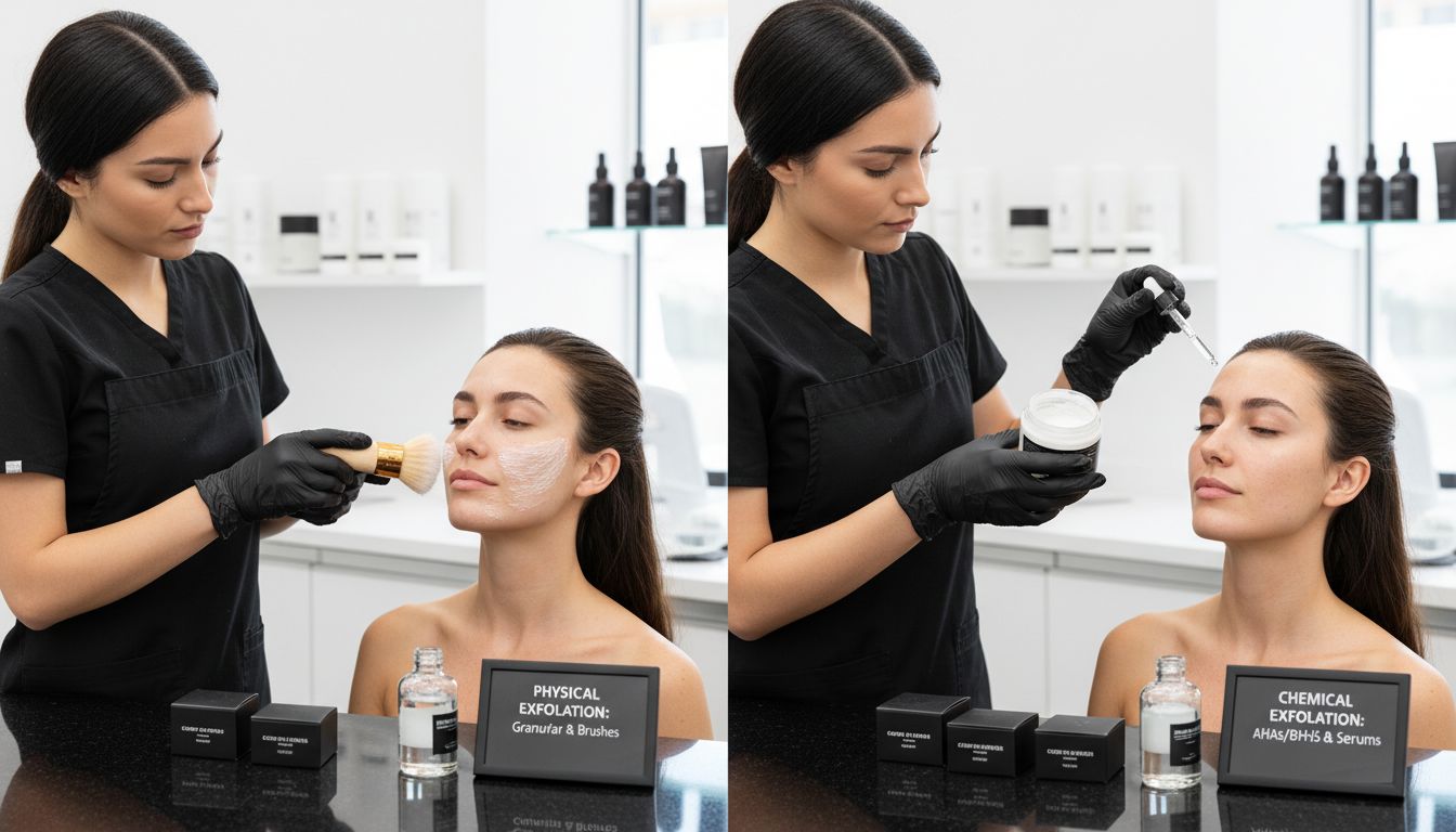 exfoliation methods demonstration