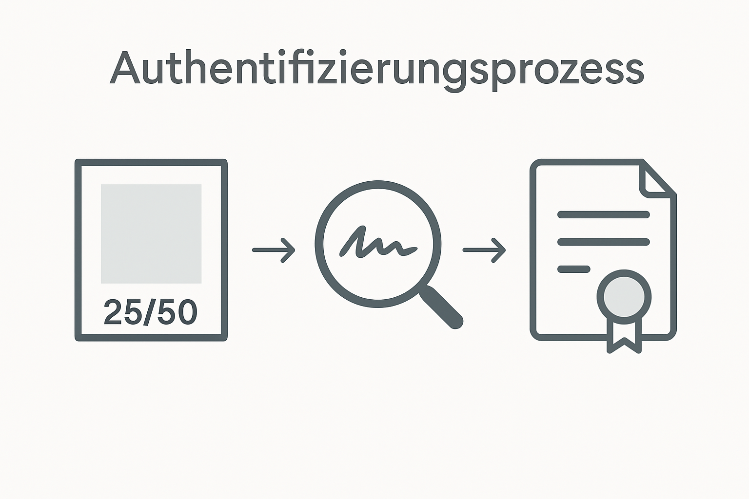 So läuft die Echtheitsprüfung bei Infografik-Drucken ab