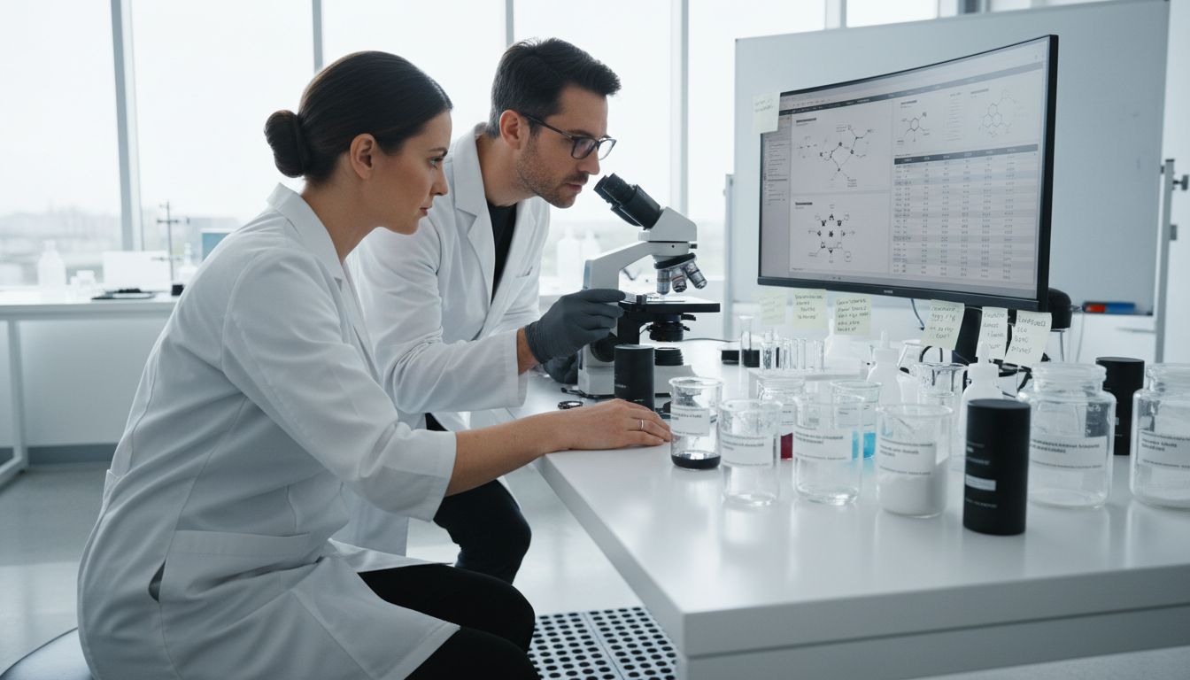 skincare laboratory research