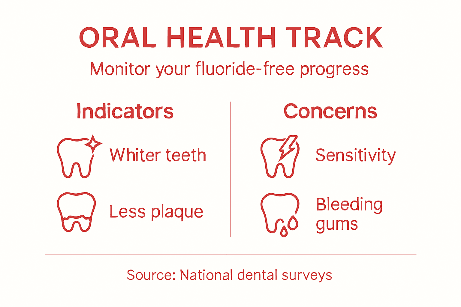 Infographic: oral health tracking tips