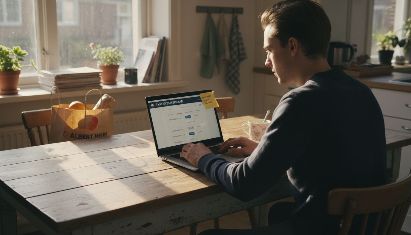 Steeds meer mensen plannen hun tandartsafspraak tegenwoordig gewoon online.