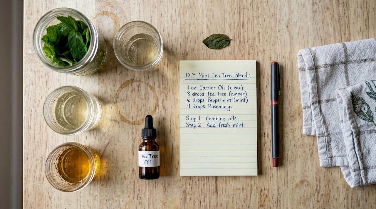 Natural ingredients for preservative-free mouthwash