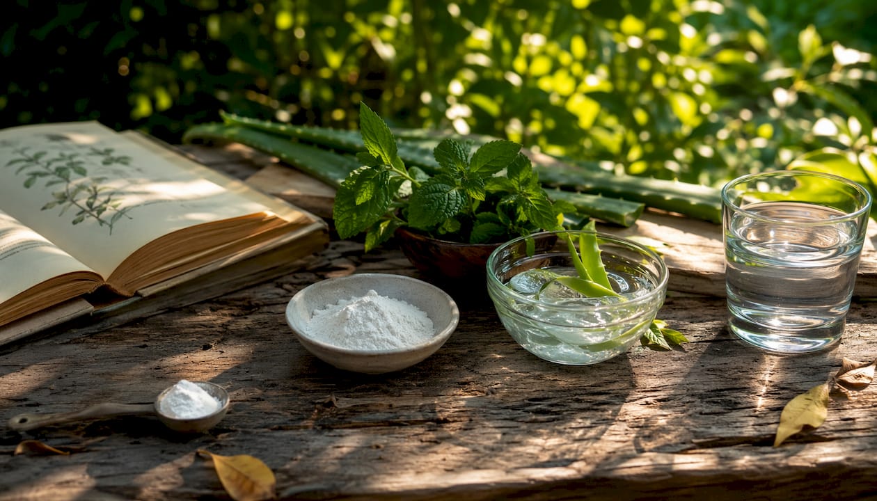Natural ingredients for sensitive teeth
