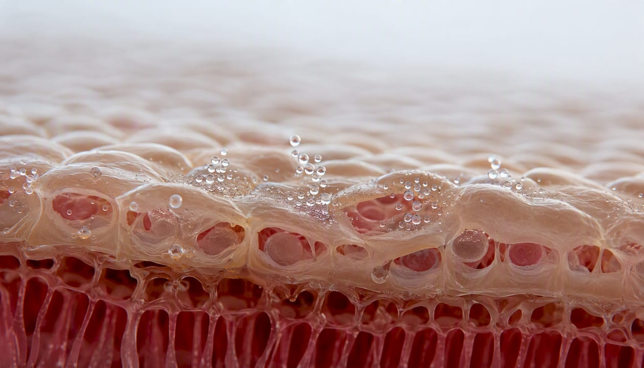 Model of oral mucosal cell disruption