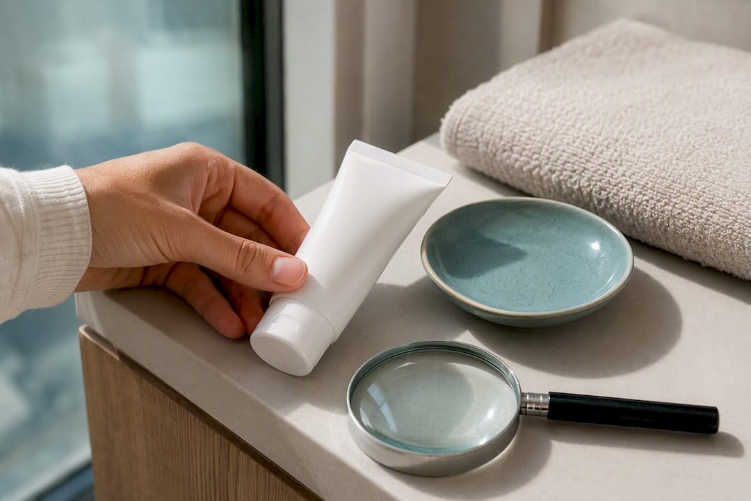 Anonymous toothpaste tube saved for clinical review