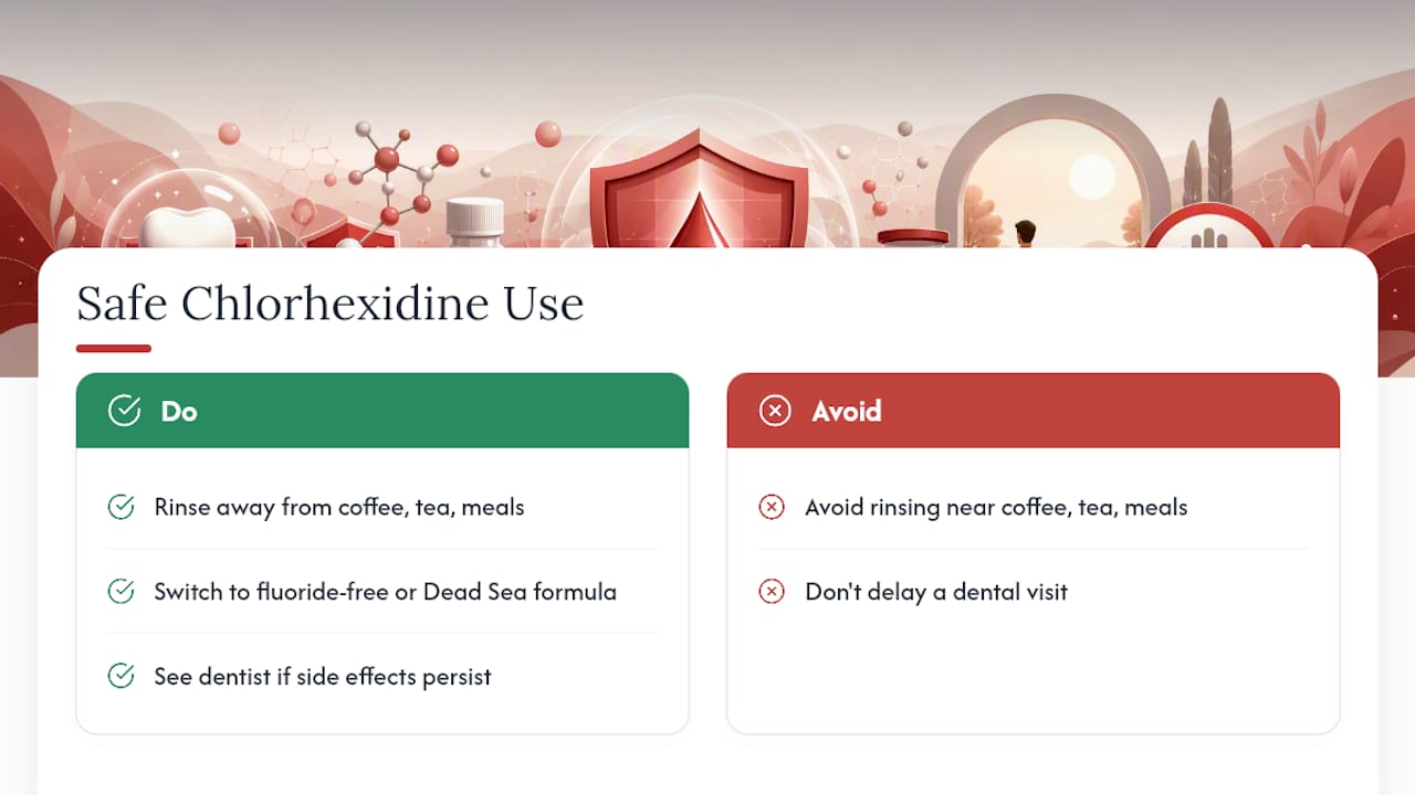 What Dr. Veronica Stahl Says About Using Chlorhexidine Safely — overview diagram