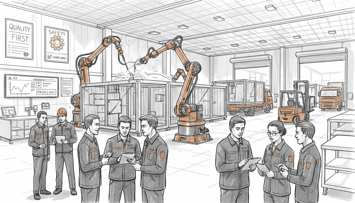 off-site construction process