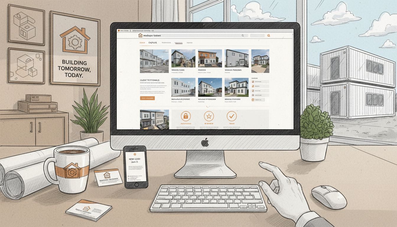 modular construction website