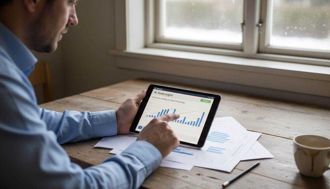 Med hjälp av AI analyserar man bostadsrättsföreningars ekonomi och nyckeltal för att få bättre insikt.