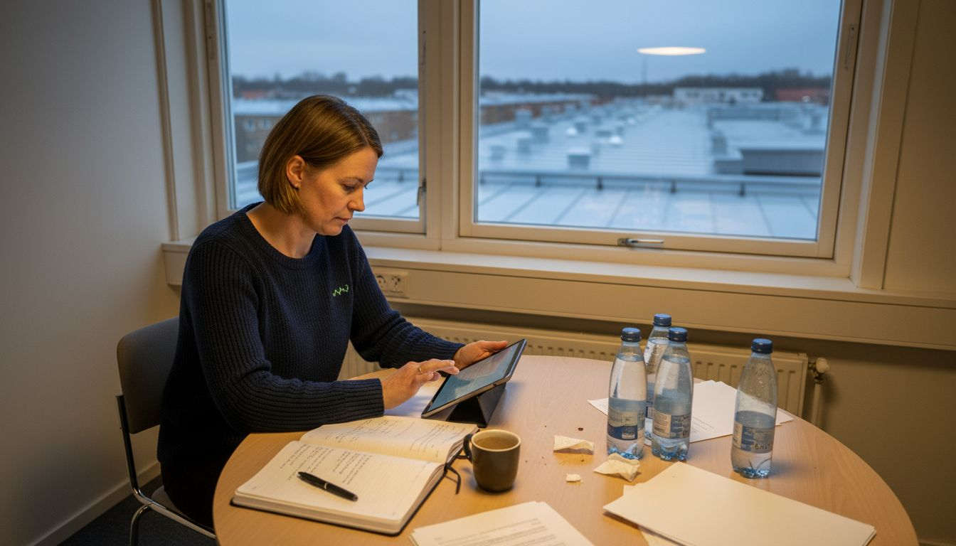 Digital rapportering till styrelsen i kvällsmiljö