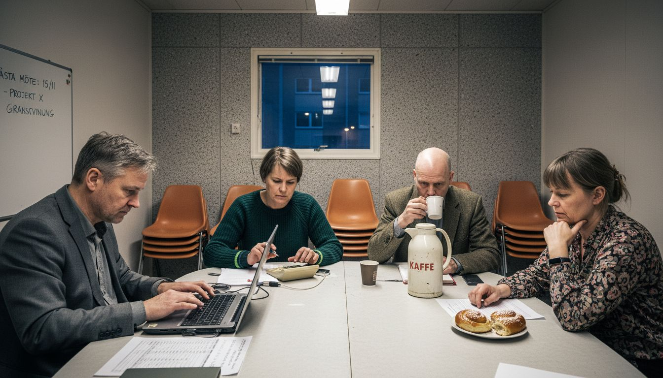 Styrelsemöte om föreningens ekonomi