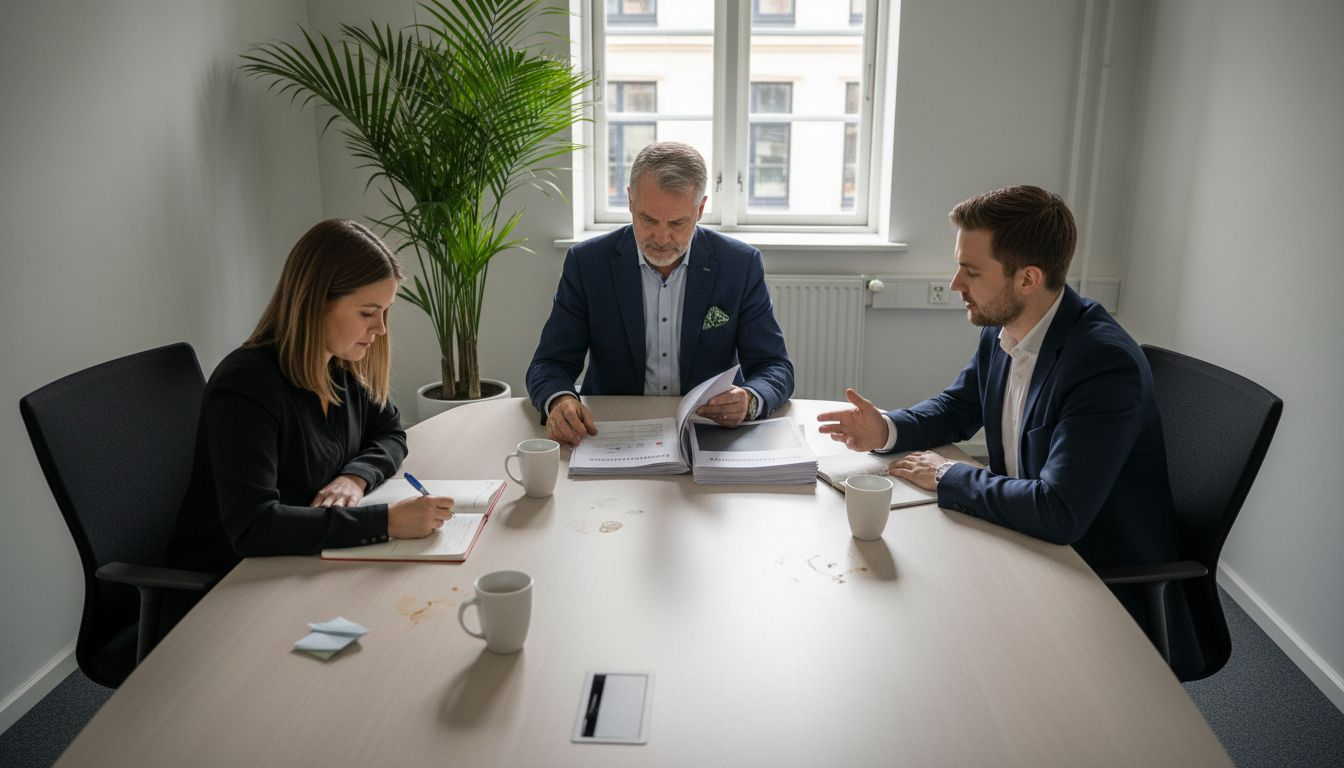 På senaste styrelsemötet i bostadsrättsföreningen stod frågor om föreningens ekonomi och eventuella lån på agendan.
