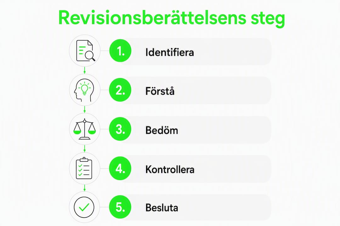 Grafisk guide: Så tolkar du en revisionsberättelse steg för steg
