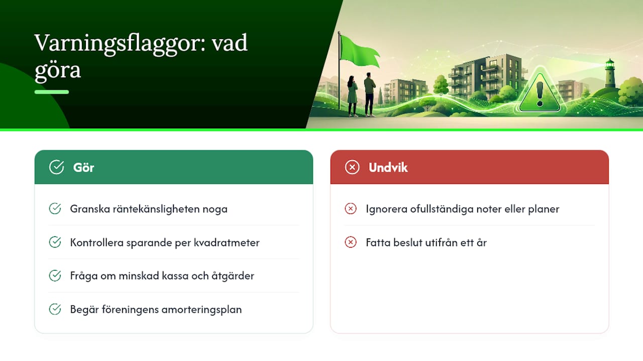 Varningsflaggor: hur allvarliga är de egentligen? — overview diagram
