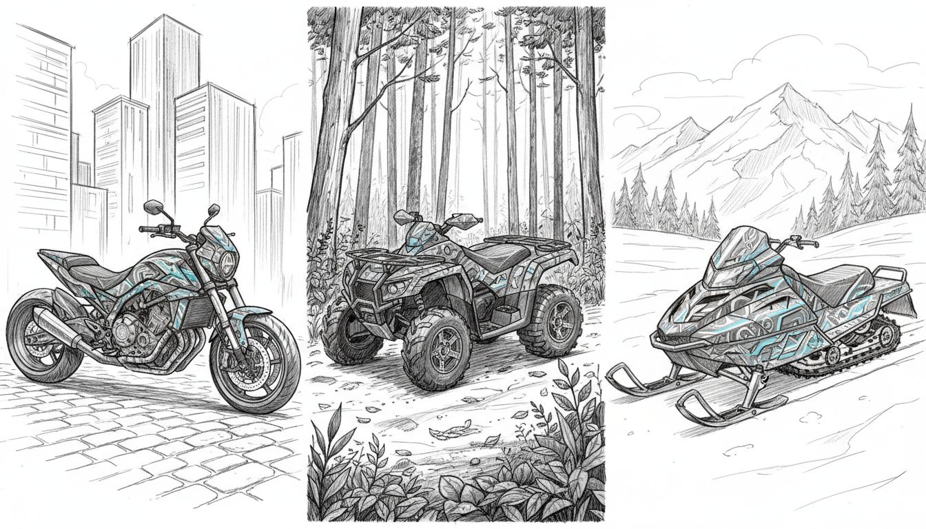 vehicule powersport personalizate