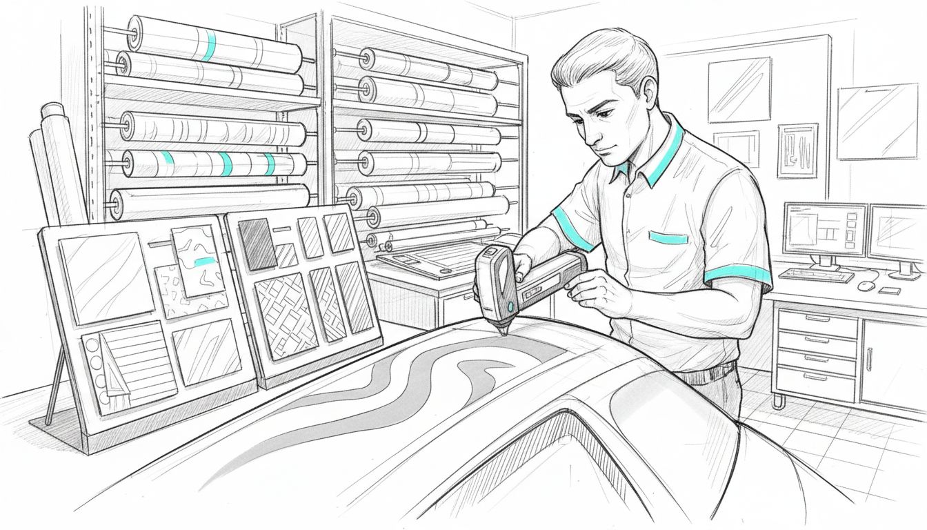 aplicare sticker profesional