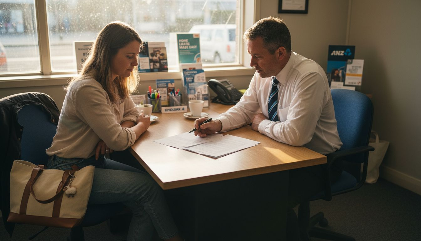 Auckland buyer discussing mortgage options