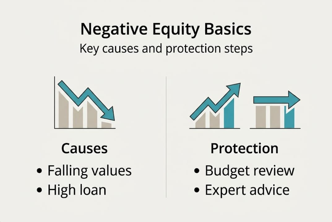 Infographic showing causes and protection steps