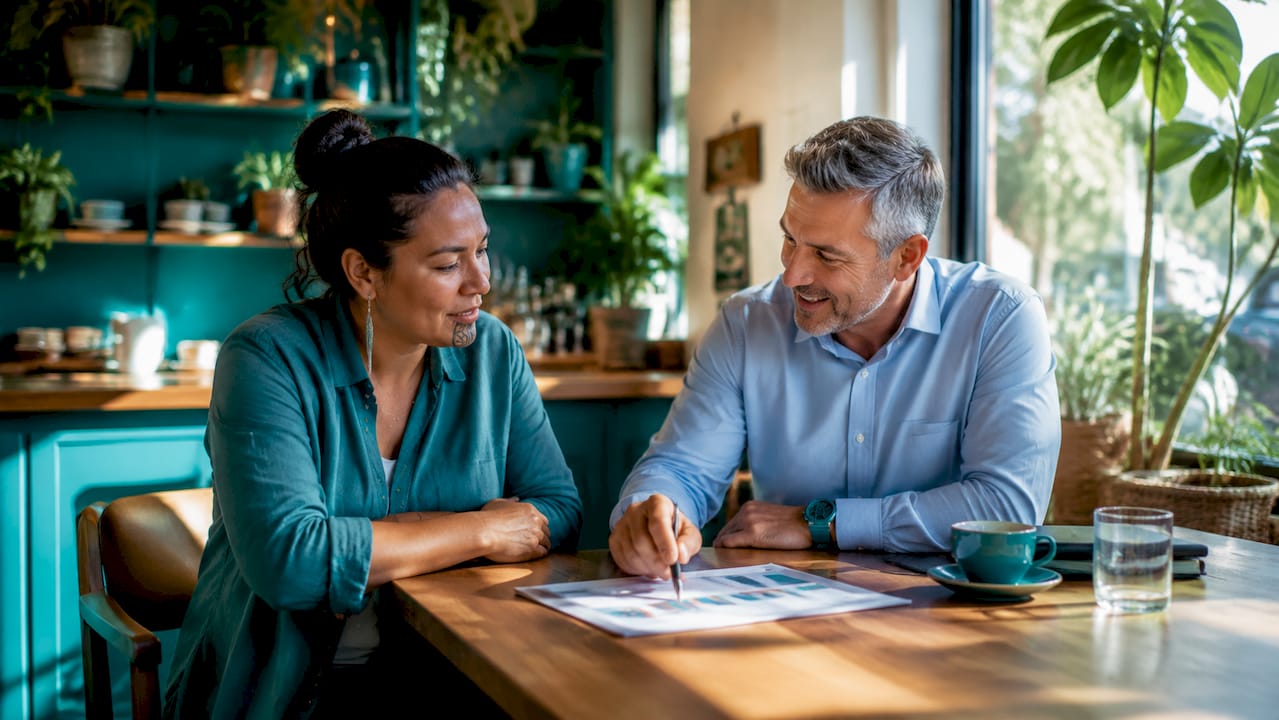 First-home buyer discussing borrowing capacity