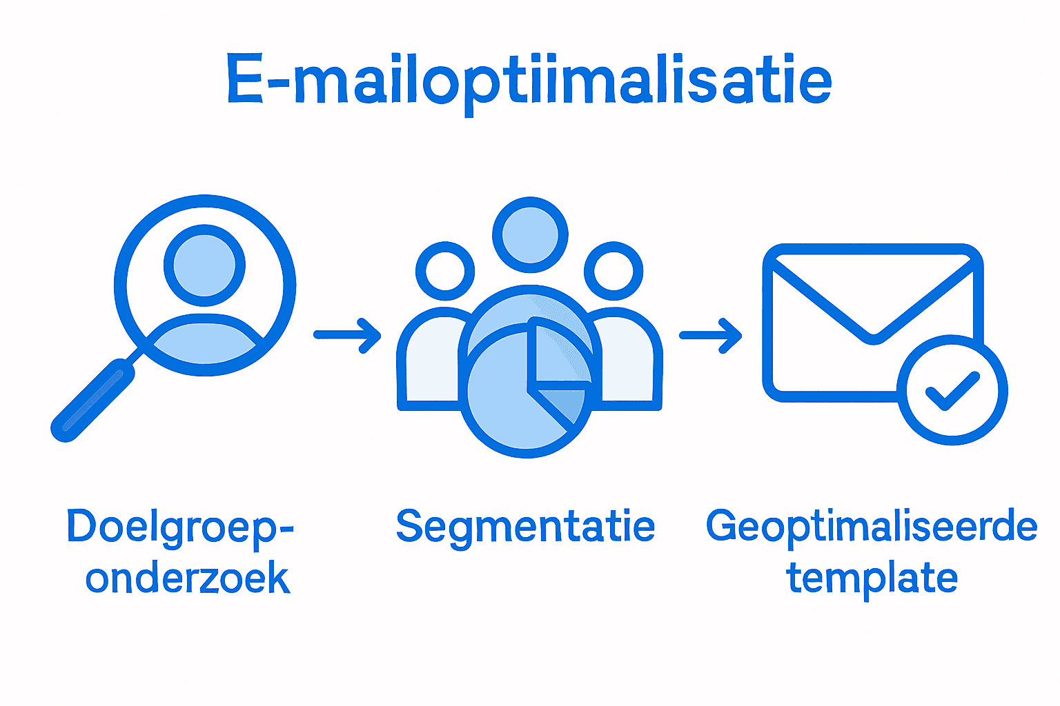 Infographic: zo segmenteer je je B2B e-maildoelgroep stap voor stap