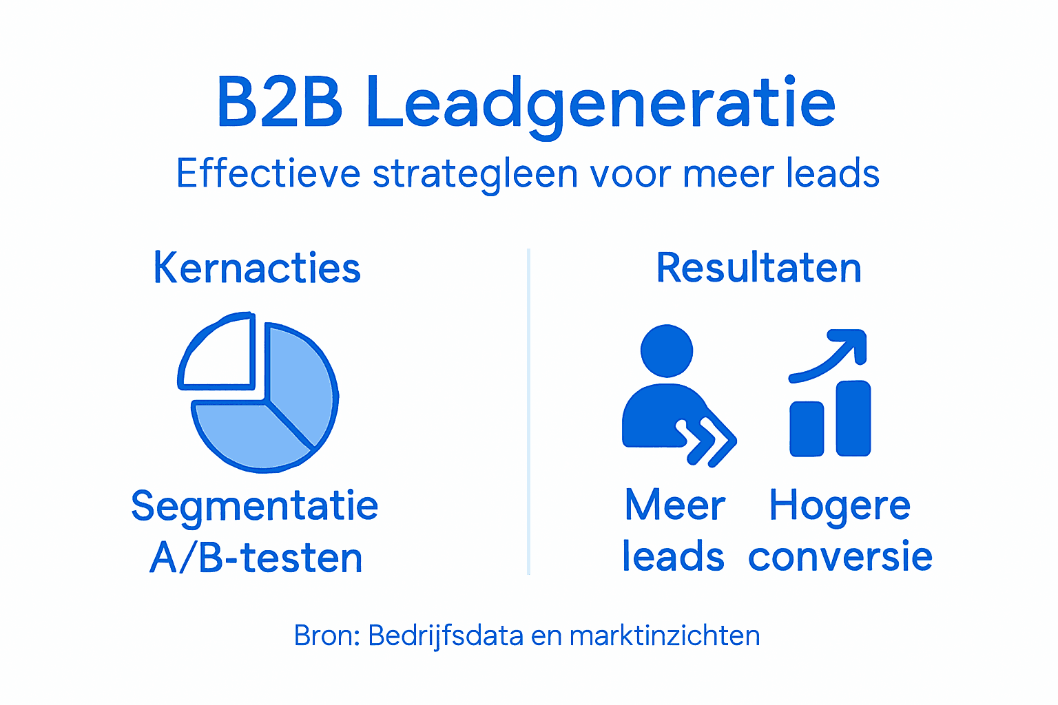 Infographic: de belangrijkste tips voor het verhogen van B2B-leadconversie