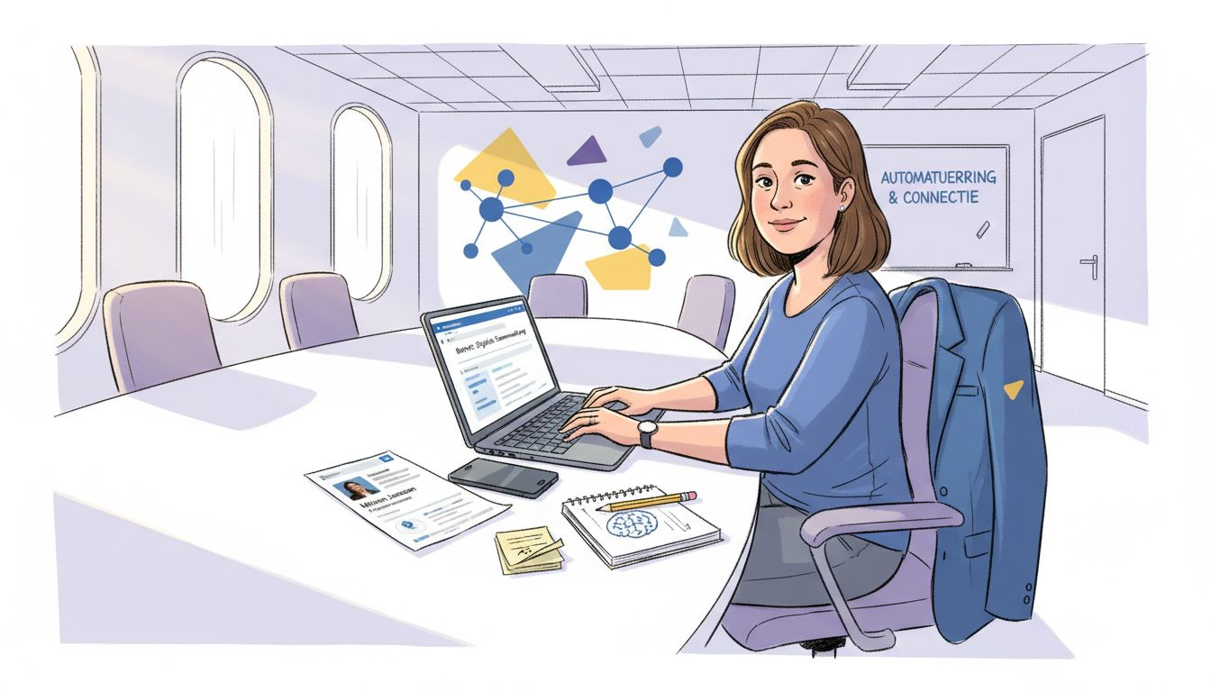 Leads opvolgen vanaf je werkplek op kantoor