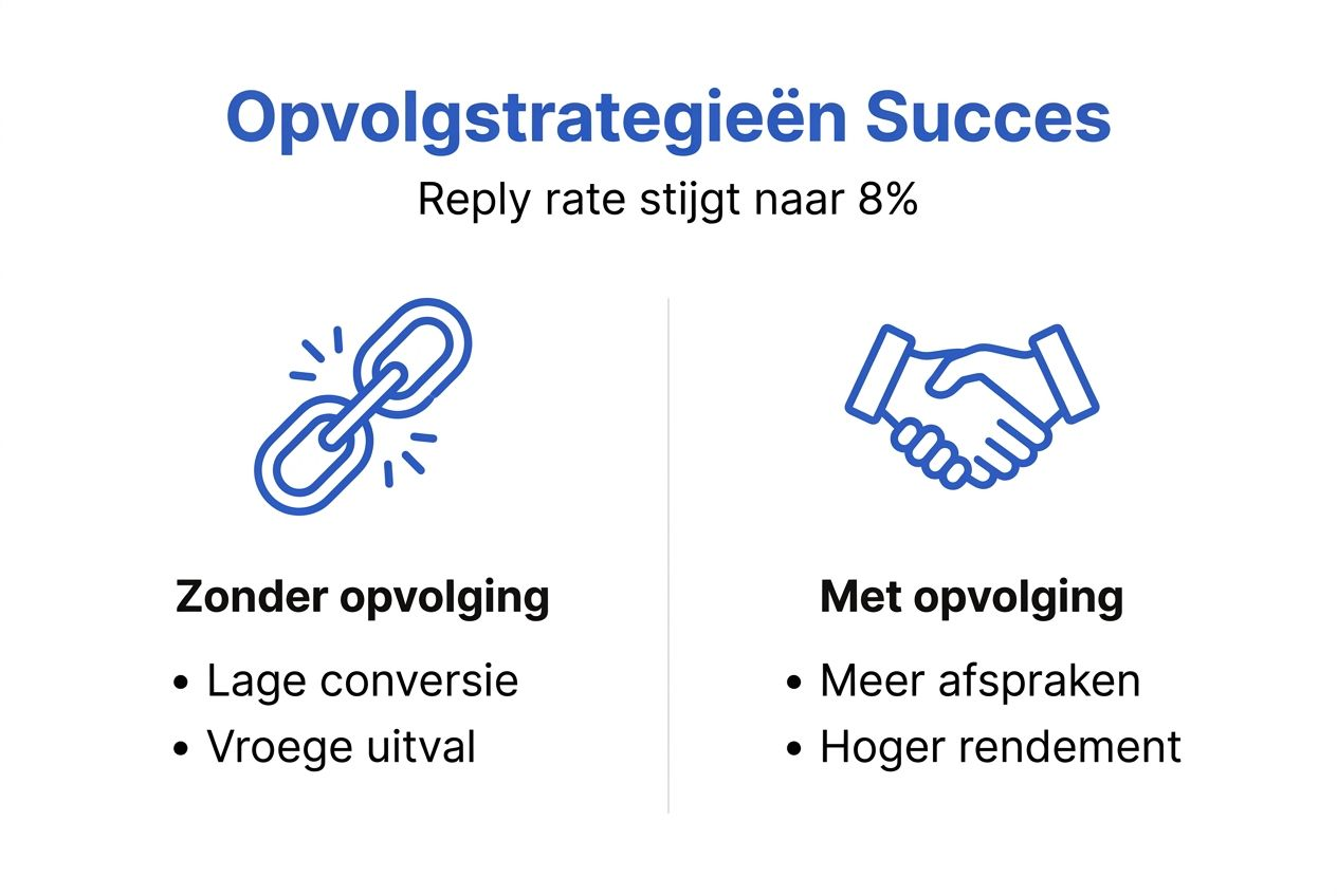 Overzicht: hoe opvolgacties het resultaat beïnvloeden