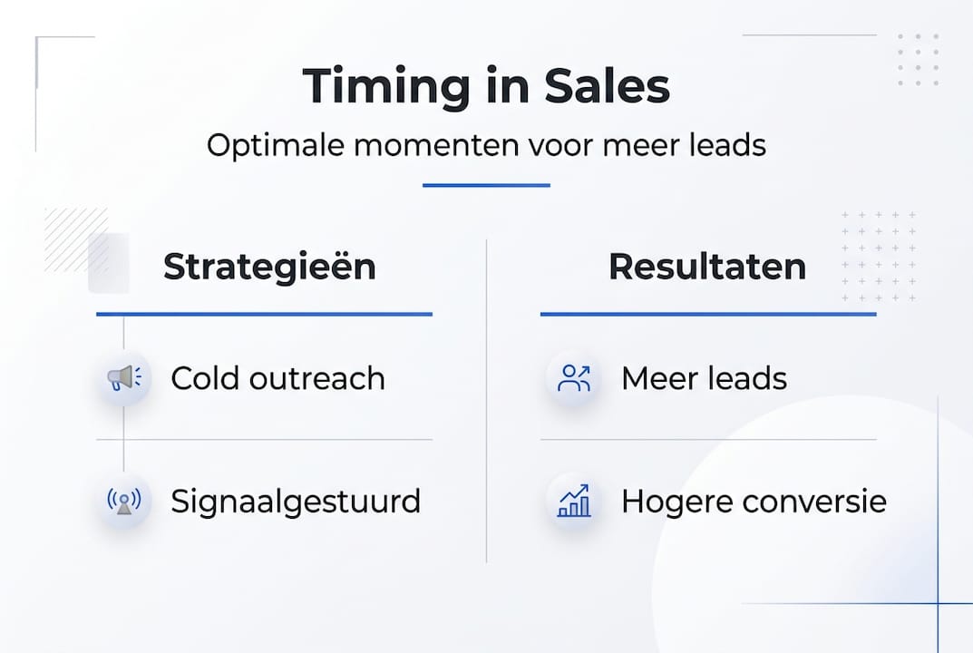 Visualisatie: wanneer is het juiste moment om leads te benaderen en verkoopkansen te creëren?