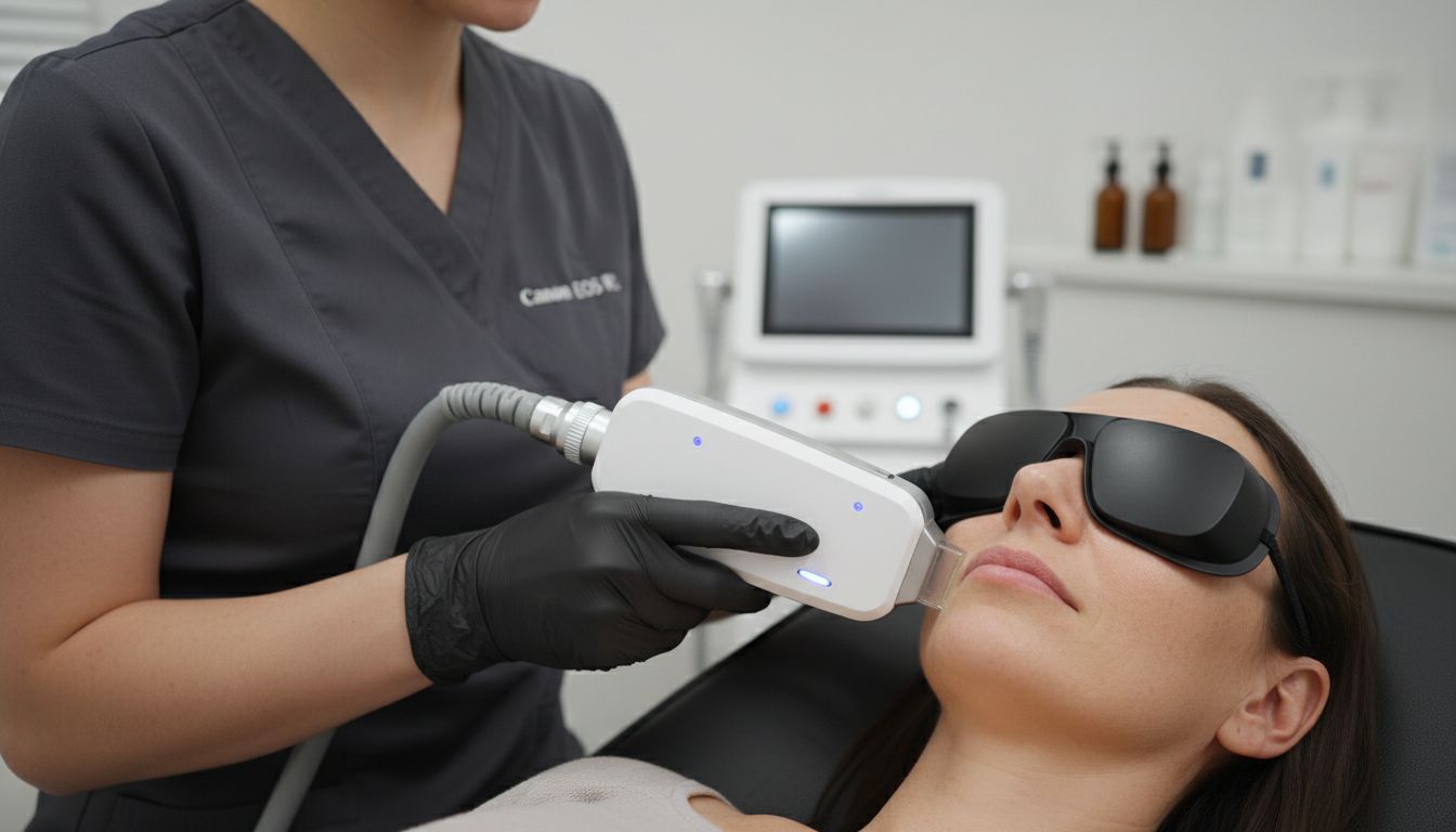 procedură laser facial