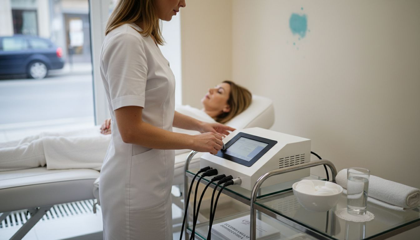 Pacient care a beneficiat de un tratament estetic minim invaziv