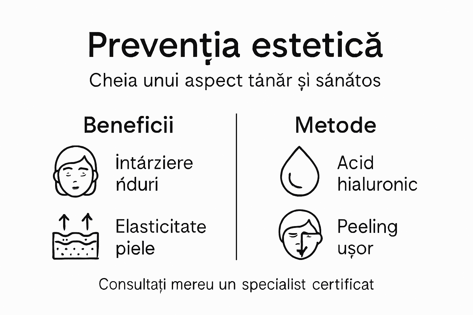 Infografic: cum poți preveni problemele estetice – beneficii și soluții eficiente