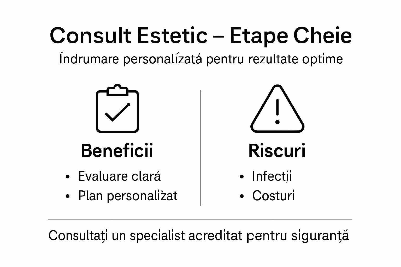 Tot ce trebuie să știi înainte de o consultație estetică: avantaje și posibile riscuri