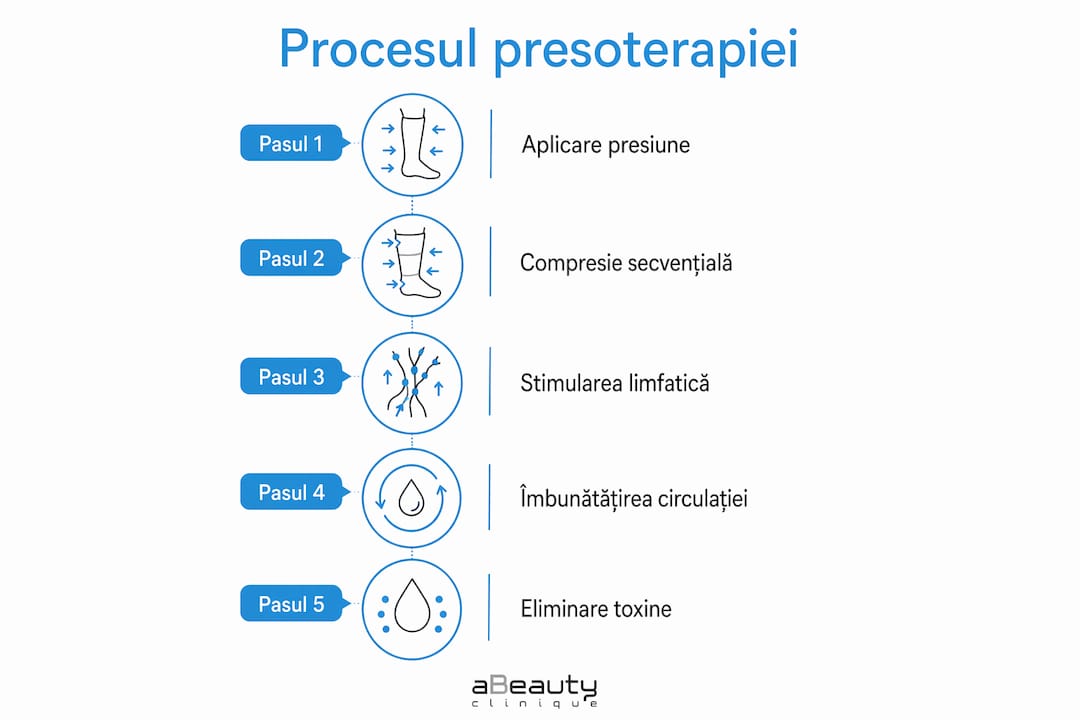 Infografic: Cum funcționează presoterapia și ce avantaje aduce pentru sănătate