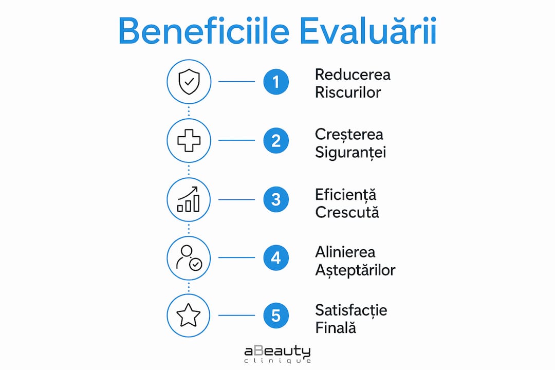 Infografic: de ce merită să optezi pentru o evaluare personalizată – cele mai importante avantaje