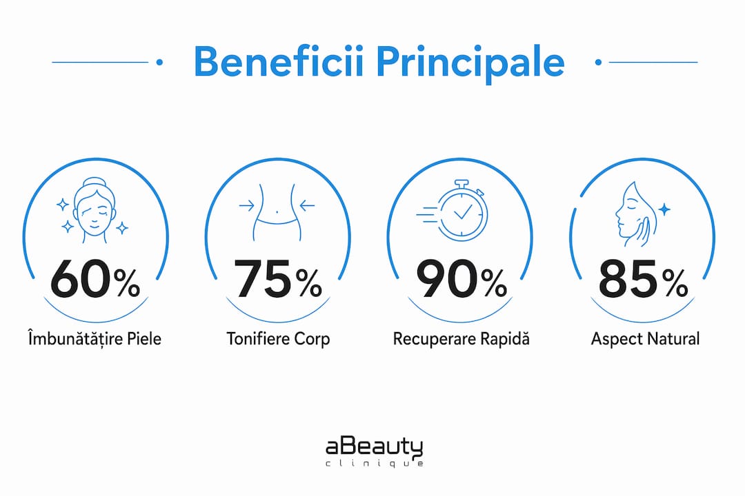 Infografic: cele mai importante avantaje ale tratamentelor de estetică medicală