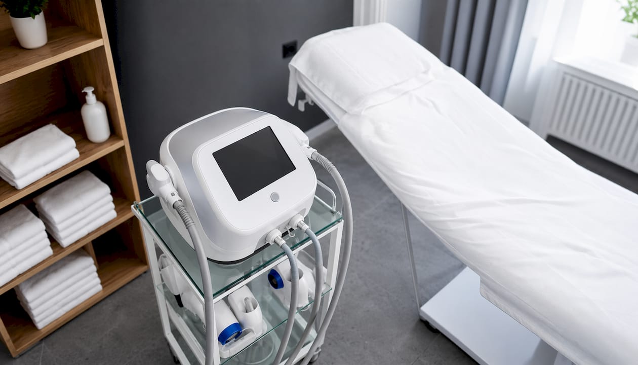 Aparatură modernă pentru tratamente corporale non-invazive, disponibilă în clinica noastră