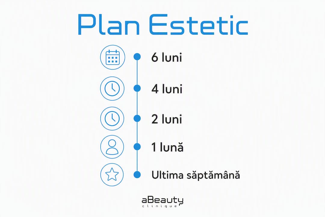 Infografic: Etapele esențiale pentru un plan estetic de nuntă