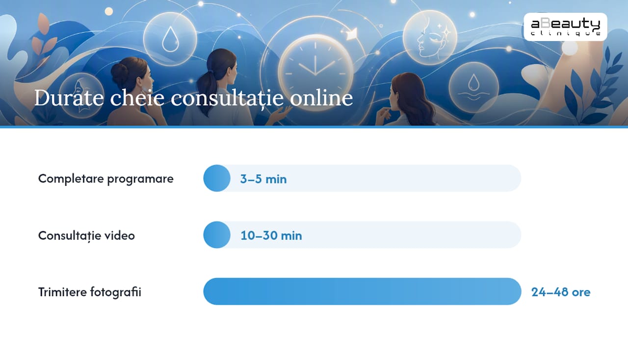 Cum arată fluxul de lucru al consultației online, pas cu pas? — overview diagram