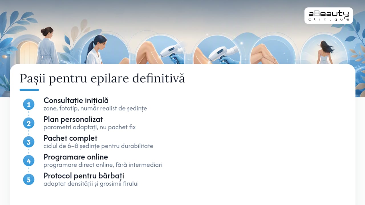 O opțiune practică pentru epilarea definitivă — overview diagram