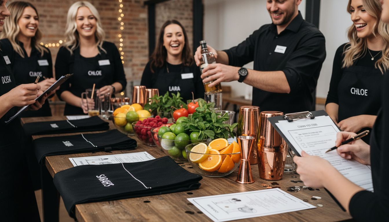 cocktail party preparation