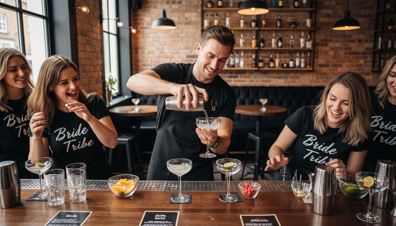 hen party cocktail class