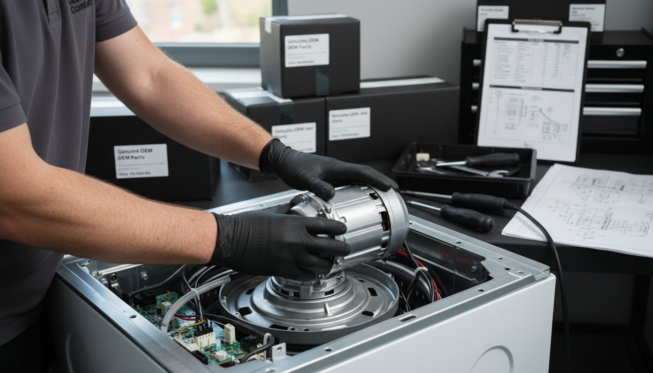 appliance repair process