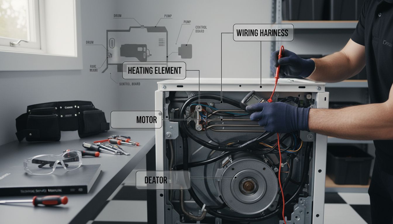 appliance parts diagram