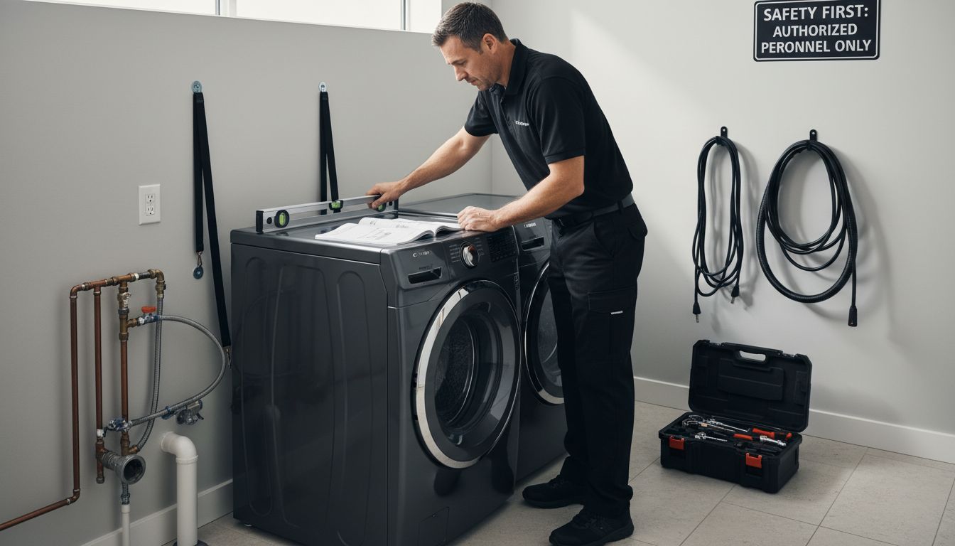 washer installation safety